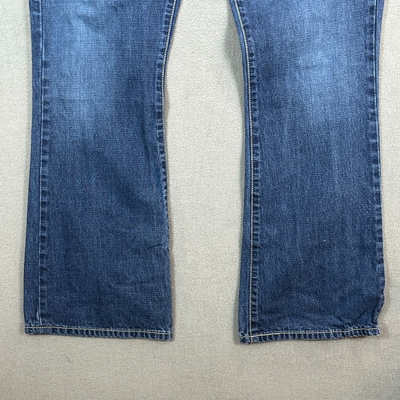 Levis 515 Jeans Womens Size 10 MIS Bootcut Dark Wash 100% Cotton Western USA - Picture 5 of 13